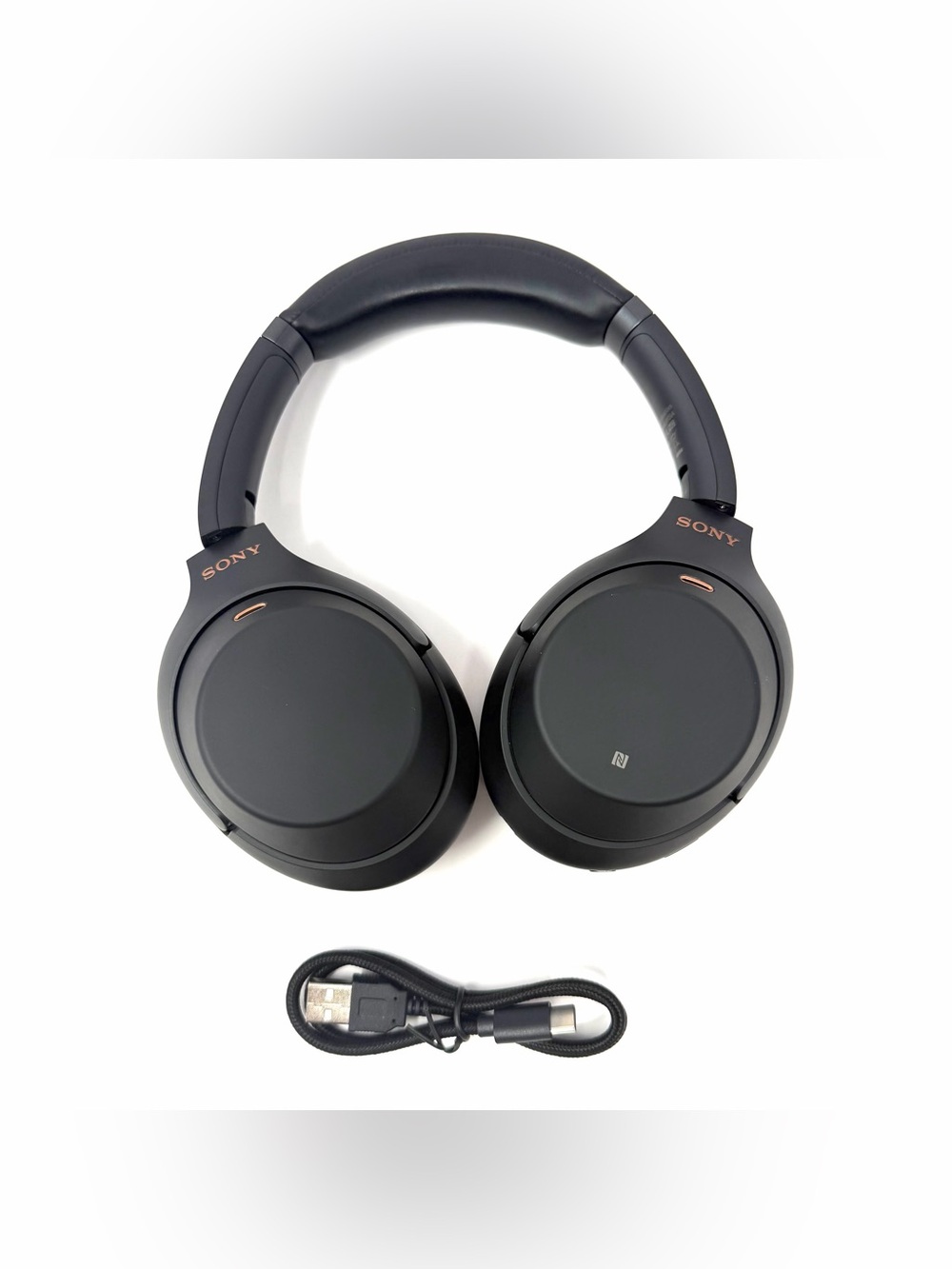 Sony WH-1000XM3 Wireless Noise Cancelling Bluetooth Headphones Black GUC Working